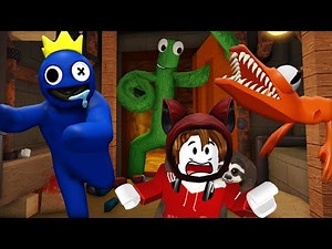4คืนคลั่งหุ่นเพื่อนรักจับเด็กกิน | Roblox Rainbow Friends