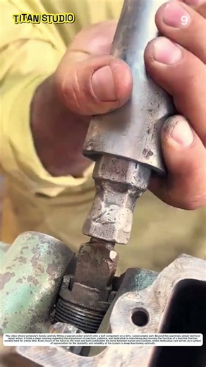 Engine Repair: How Special Socket Wrench Transforms Bolt Component Into Secured Part