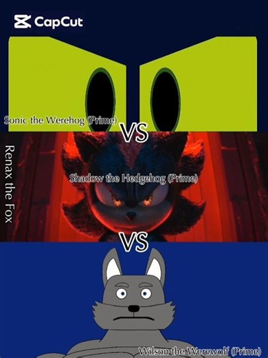 #WerehogSonic #vs #Shadow #vs #WilsontheWerewolf