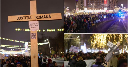 Proteste pentru independența justiției, a cincea zi consecutiv. Mii de români au ieșit în stradă în București si alte mari orașe