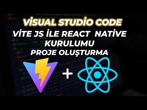 React Native ve Vite Kurmak Bu Kadar Kolay mı? | Visual Studio Code ile Adım adım kurulum Rehberi