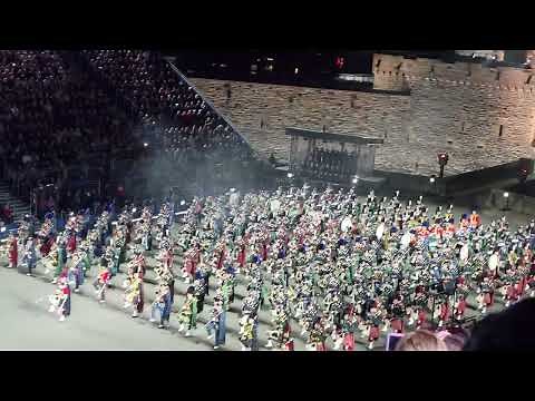 Edinburgh Military Tattoo 2022 - Massed Pipes And Drums