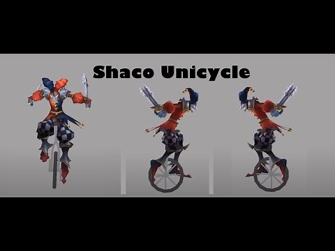 Shaco Unicycle animation