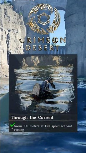 THROUGH THE CURRENT Tips! #CrimsonDesert #Shorts