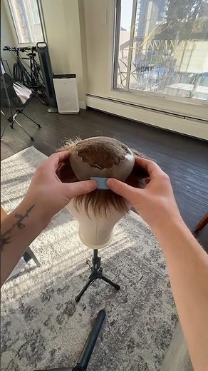 Install hair system with me 💪