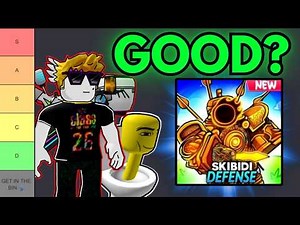 Ranking Every Skibidi Toilet Tower Defense Games..