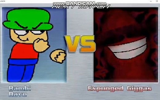 MUGEN Dave and Bambi vs Expunged Giygas (FNF vs EarthboundD&B) (FLASHINGLIGHTS)