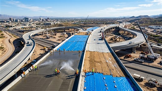 The science behind concrete curing, how moisture and temperature control determines the strength of every structure