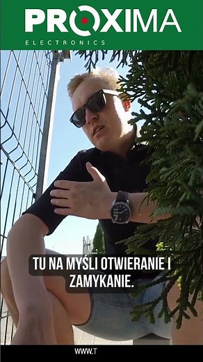 👉Zwolnienie ruchu w napędzie bramy przesuwnej Proxima P1000