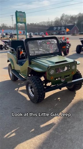 Only $39.9 for the Mini Jeep 125cc today. Don’t miss this deal.