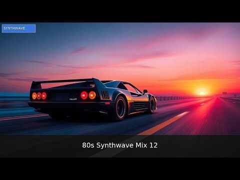 🏎️ Rev Up Your Vibes | 1 Hour Retro Supercar Mix