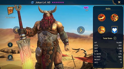 Jotunn - HellHades - Raid Shadow Legends