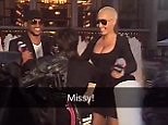Amber Rose hosts VH1 Hip Hop Honors red carpet