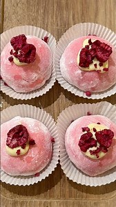 Mochi, easy mochi recipe, strawberry mochi, healthy mochi, low calorie mochi #mochi