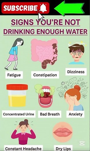 8 Signs You’re Not Drinking Enough Water (Early Dehydration Warning)