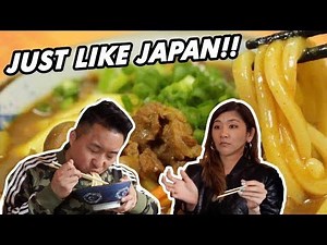 The most authentic udon experience in America: Marugame Udon