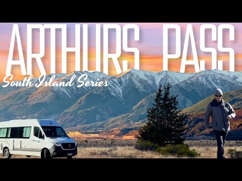 The Most SCENIC Drive in New Zealand's South Island! A Journey through Arthurs Pass