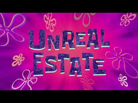 (2026) SpongeBob: "Unreal Estate" — Title Card [4K HUD REMAKE]
