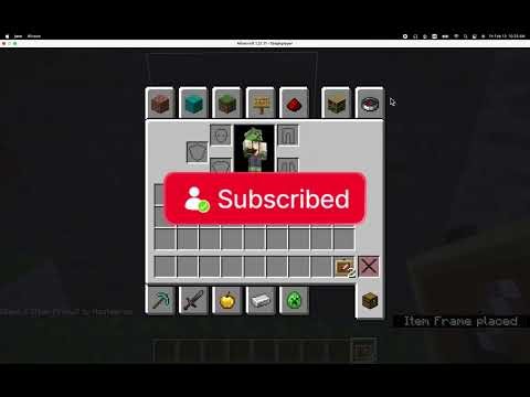 how to get invisible item frames in minecraft