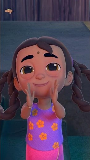 Chanda Mama Dur Ke, चंदा मामा दूर के, Hindi Nursery Videos #shorts #babysongs #preschool #poems