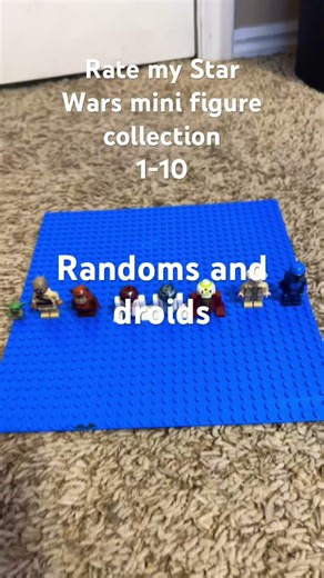 Rate my Star Wars mini figure collection 1-10 #lego #legostarwars