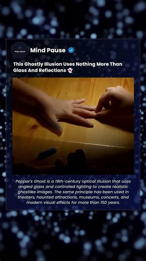 Pepper's Ghost Uses Reflections To Make Objects Appear, Disappear, Or Float In Mid-Air 👻