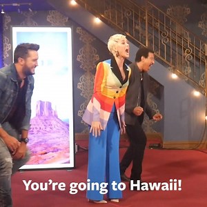 319K views · 1K reactions | Sound ON: When you find out #AmericanIdol is headed to HAWAII!!  Beyond excited to say ALOHA to the Aulani, A Disney Resort & Spa, the next stop on our journey to find The Next Idol! | American Idol | Facebook