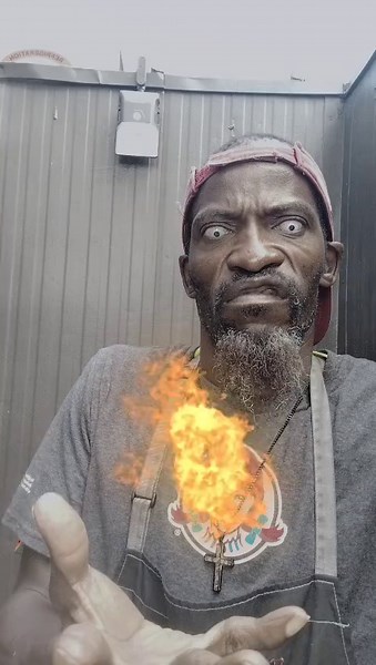 Amazing Hand Flame Trick Demonstration