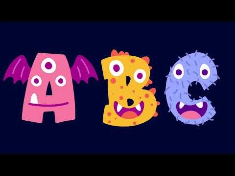 ABC Song for Kids | A–Z Uppercase Alphabet Characters | 123 Song