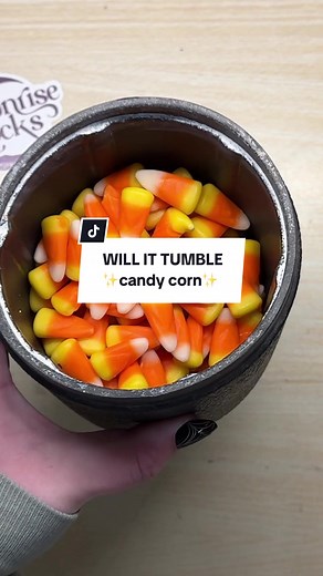 Rock Tumbling with Candy Corn: A Fun Reveal