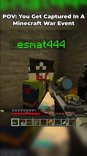 POV: You Get Captured In A Minecraft War Event