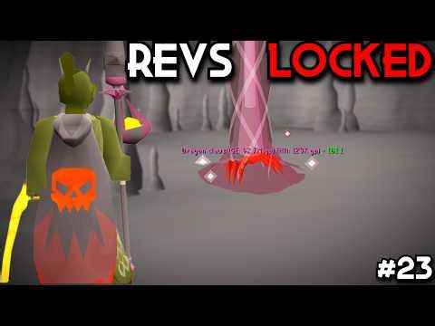 Getting 99 Magic Only In The Rev Caves | OSRS | #23