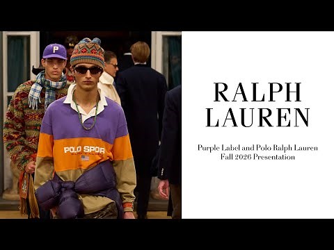 RALPH LAUREN | Ralph Lauren Purple Label and Polo Ralph Lauren Fall 2026 Presentation