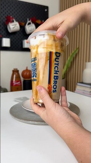 Dutch Bros Caramel Pumpkin Brûlée Breve 🤌🏽