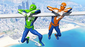 304K views · 3.1K reactions | GTA 5 Spider-Man Fails SPIDERMAN CRAZY JUMPS/FALLS #2 | Target GAMER YT | Facebook