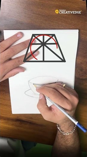 How to Draw a Teacup and Saucer Step by Step #drawing #tutorial