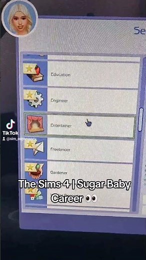 Sims 4 Sugar Baby Career #sims4 #thesims4 #ts4 #sims4cc #sims4mod #sims #simmer #thesims