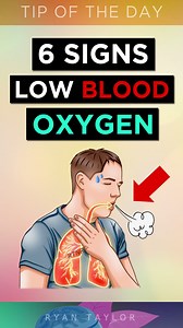 6 Warning Signs of LOW Oxygen Levels In Your Blood #lowoxygen #oxygen #hypoxemia #varicoseveins #circulation #bloodflow #cardiovascular #naturalremedies #ryantaylornaturalremedies | Ryan Taylor Natural Remedies