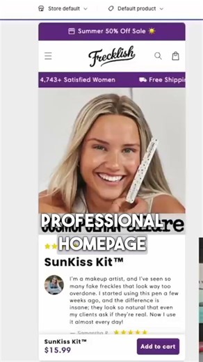 Shopify Store Design for Success (What Actually Works) #shorts