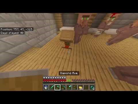 Haveing fun in Minecraft