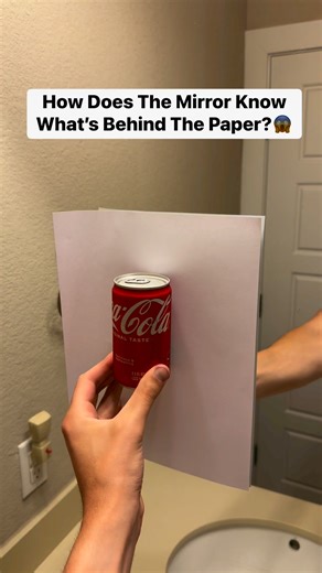 How Does The Mirror Know What’s Behind The Paper?😱 | Blake Reels