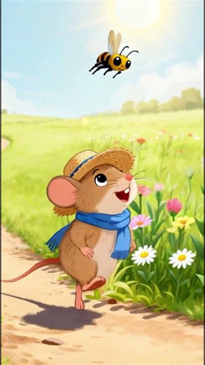 Lino’s Gentle Morning Begins 🐭✨ | Sweet Farm Story #shorts
