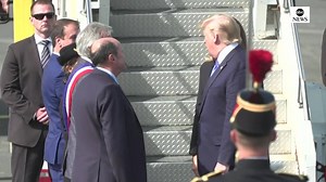 JUST IN: Pres. Trump and first lady Melania Trump arrive in Caen, France, for D-Day 75th anniversary commemorations. https://abcn.ws/2IlzAVO | ABC News