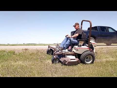Mowing Around Trees with a Zero-Turn Riding Lawn Mower
