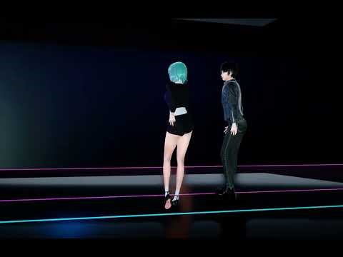 trouble maker - hyuna, hyunseung(MMD)