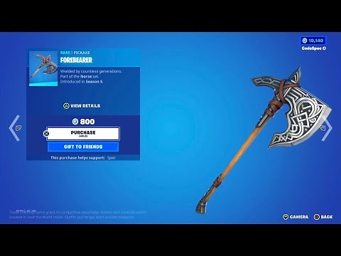Fake Leviathan Axe Pickaxe is Back.. (Fortnite Battle Royale)