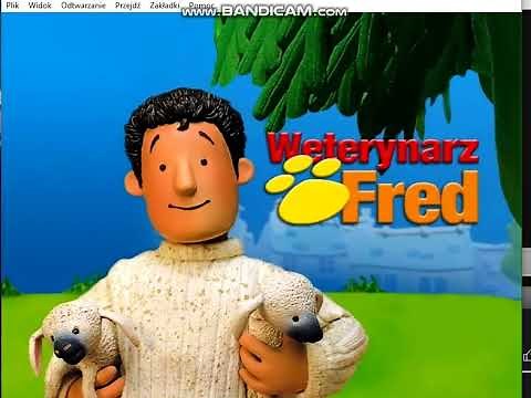 Początek płyty dvd "Weterynarz fred- Gdzie jest fred?" Hagi 2003