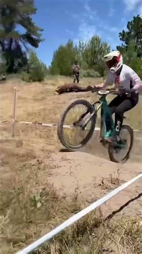 Ainsley Takes P2 At Sea Otter Classic! 🥈 #shorts #mtb