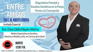 Hoy nos acompaña via Zoom la Dra. Dora Gilda Mayen Molina, Medico...