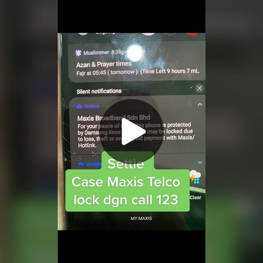 Cara Settle Telco Lock Maxis dengan Panggilan 123